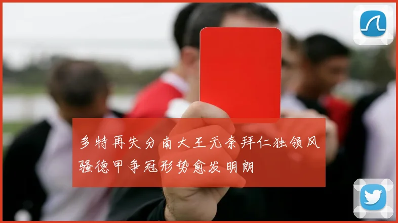 多特再失分南大王无奈拜仁独领风骚德甲争冠形势愈发明朗